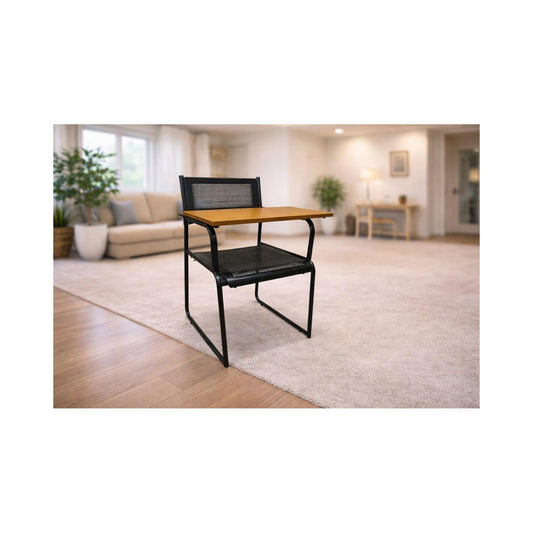 study chair with writing table metal student chair with desk davangere