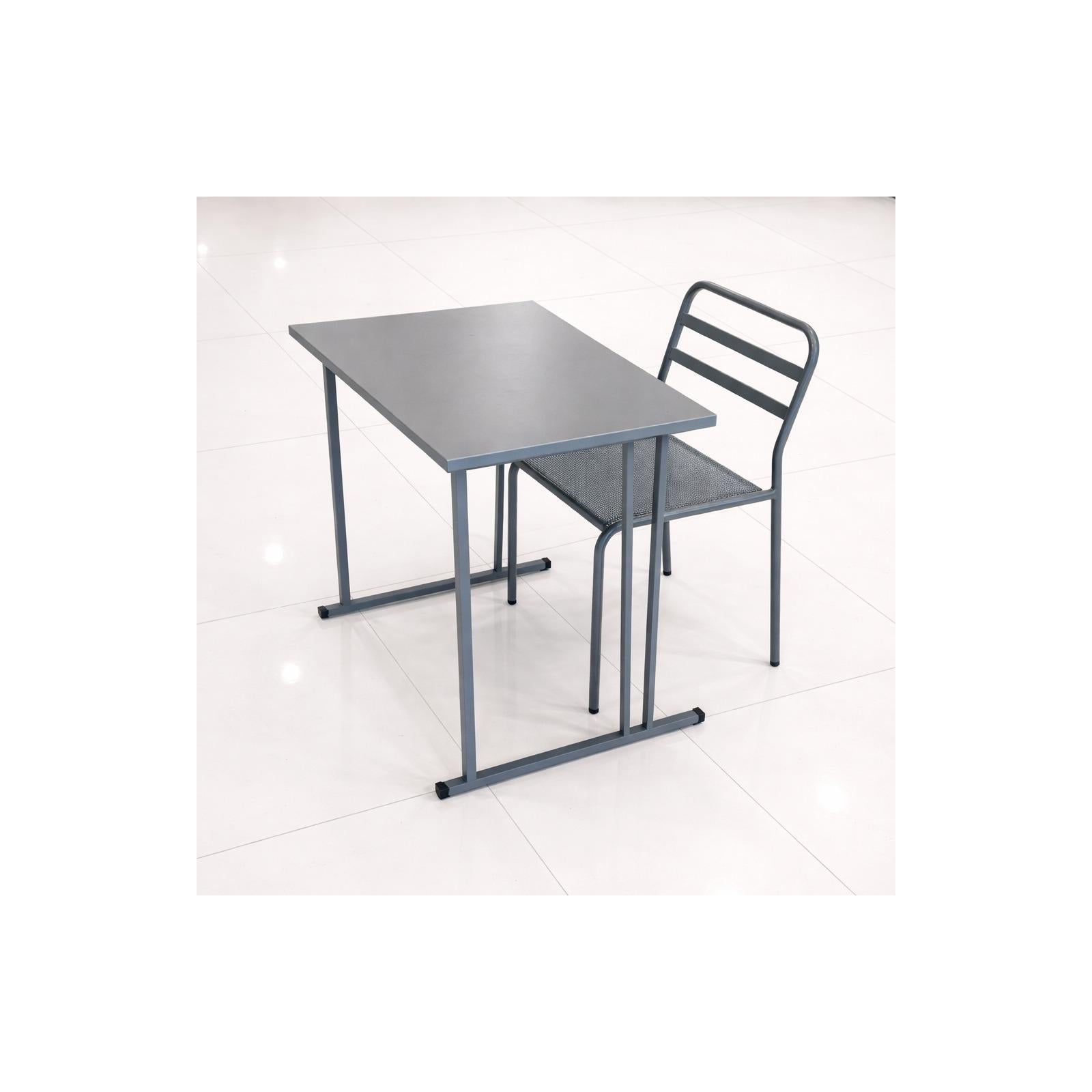 compact study table with chair metal desk set for home office davangere