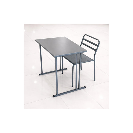 compact study table with chair metal desk set for home office davangere